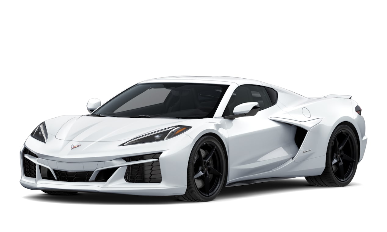 Front Three-Quarters View of the 2025 Chevrolet Corvette E-Ray