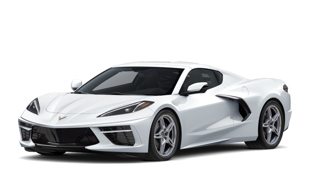  Front Three-Quarters View of the 2025 Chevrolet Corvette