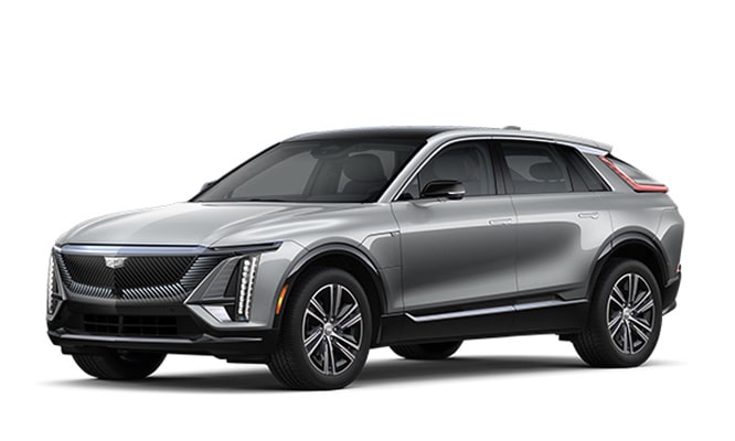 The 2026 Cadillac Lyriq in three-quarters view