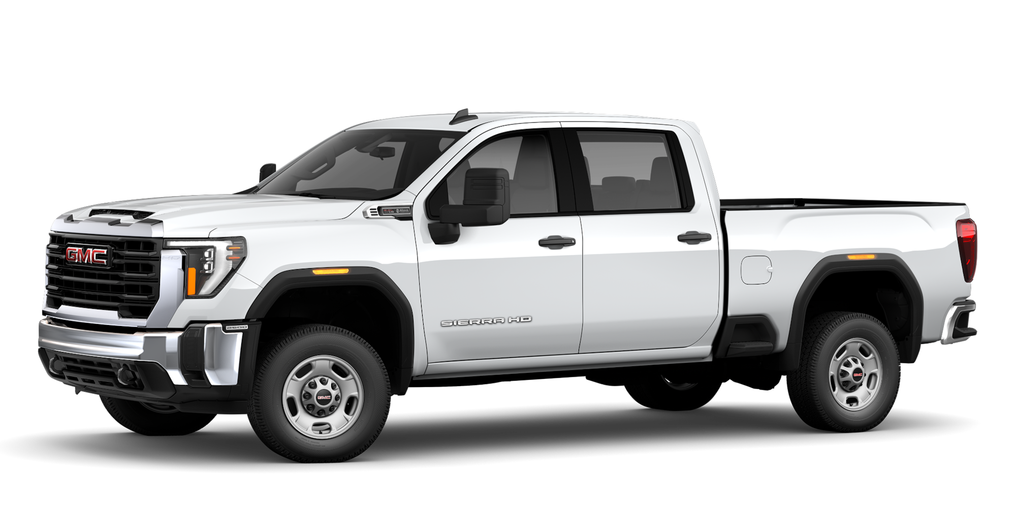 A side profile of a 2026 GMC Sierra HD