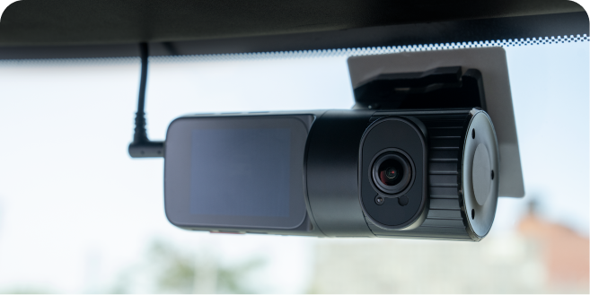Closeup of an OnStar DualCam