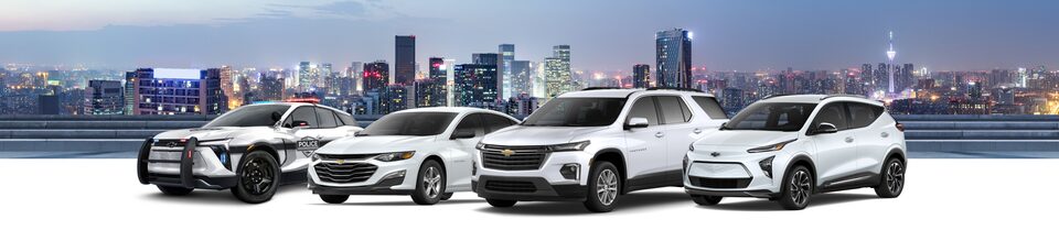 Government Fleet vehicles provided by GM Fleet and Commercial