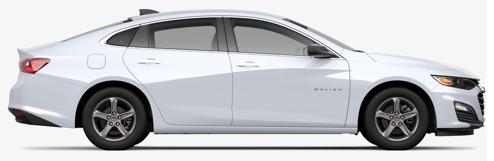 Side View: 2023 Chevy Malibu Mid Size Car Key Features