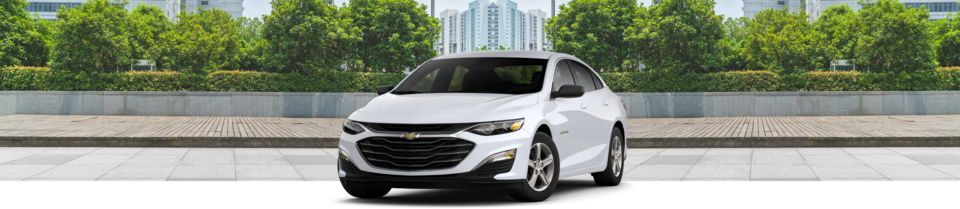 Three Quarter Front View: 2023 Chevy Malibu Mid Size Car