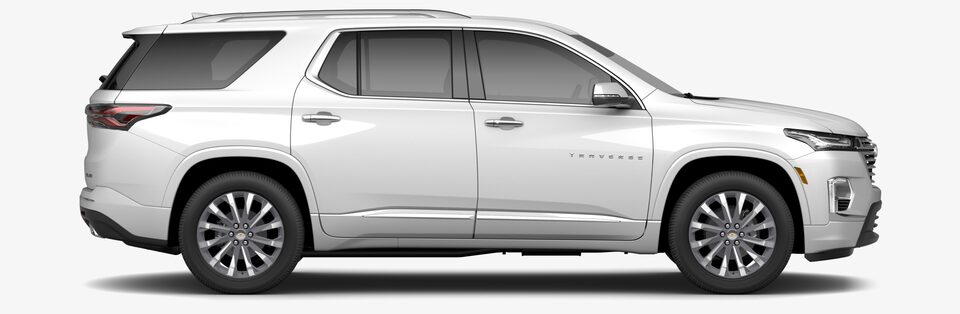 2022 Chevrolet Traverse key features on vehicle