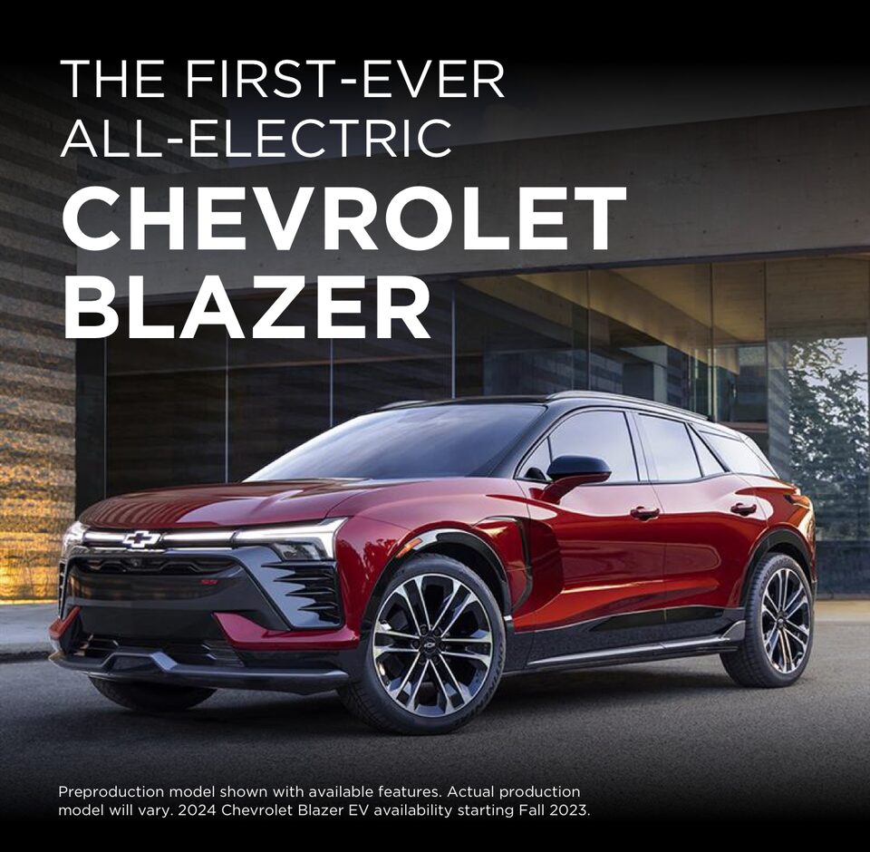 All-New 2024 Chevrolet Blazer Electric SUV Thumbnail
