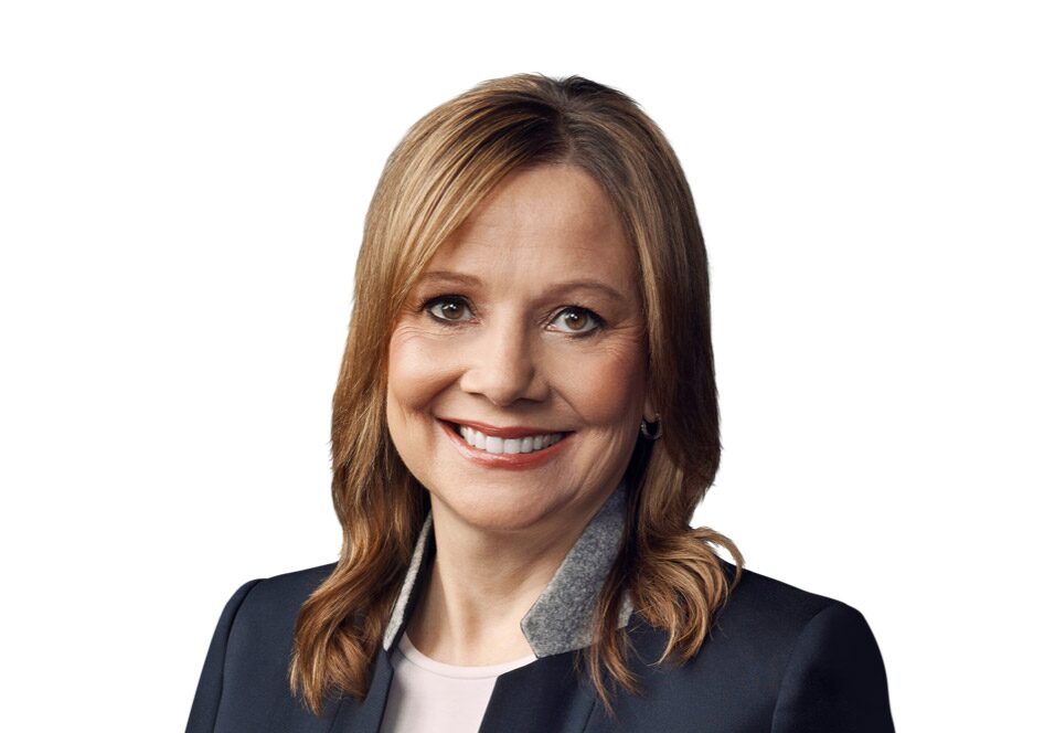GM Chairman and CEO Mary Barra