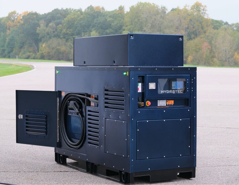 View of a Large Hydrotec Generator