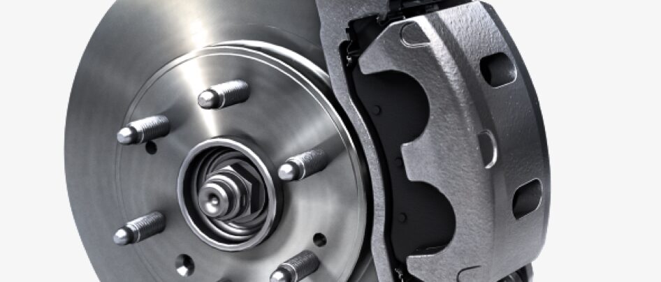 Flat View: Vehicle Brake Rotor