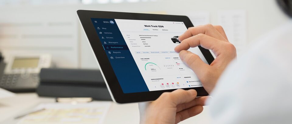 GM Fleet comes equiped with Commercial Link, allowing you to get real time data about your vehicles