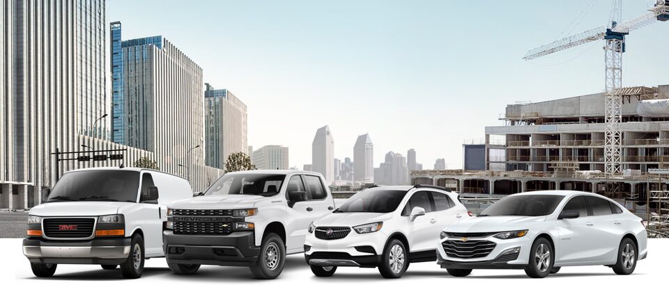 Research All GM Fleet Vehicles from Chevrolet, GMC, Buick and Cadillac