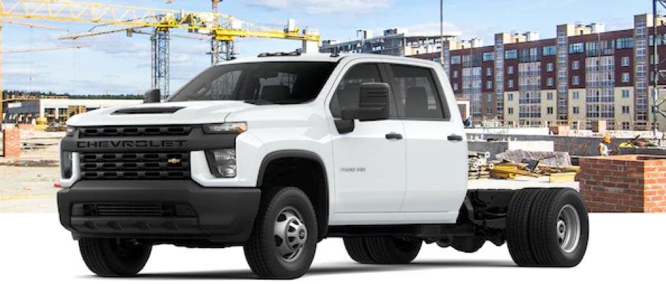 2023 Chevrolet Silverado Chassis Cab on Worksite
