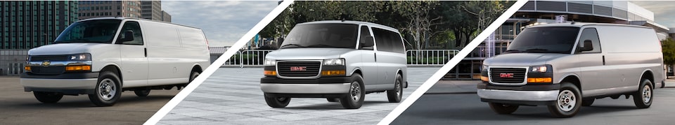 General Motors Van Fleet Line Up
